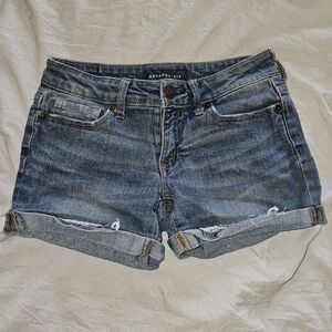 Denim Blue Women Shorts